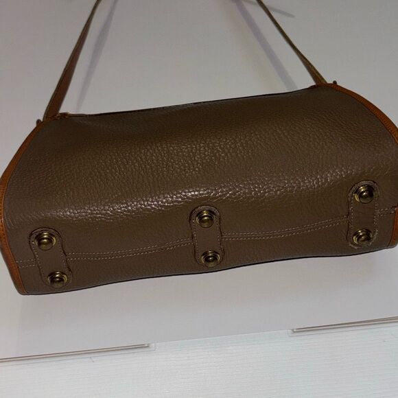 Dooney & Bourke Brown and Tan Crossbody Bag - Picture 6 of 12